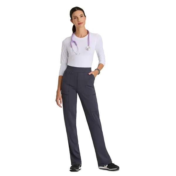 Barco - Grey's Anatomy Knit Stretch - Six Pocket Drawcord...... from ASI 86018 Scrub Authority