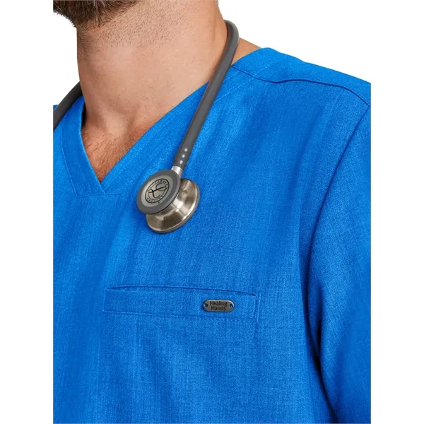 Healing Hands - HH Quest - Men's 1-Pocket V-Neck Top... from ASI 86018 Scrub Authority