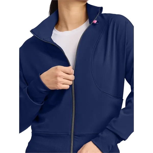 Med Couture - AMP - Women's 2-Pocket Warm Up Jacket... from ASI 86018 Scrub Authority / Uniform Stores