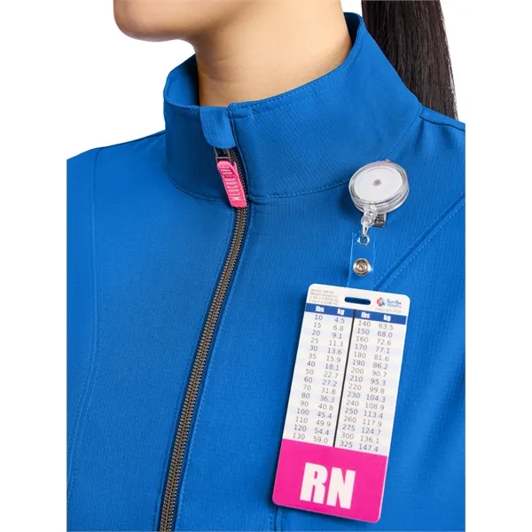 Med Couture - AMP - Women's 2-Pocket Warm Up Jacket... from ASI 86018 Scrub Authority / Uniform Stores