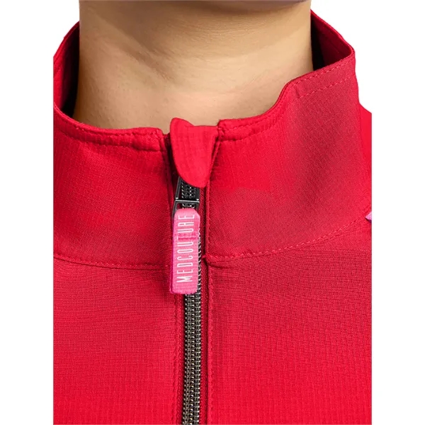 Med Couture - AMP - Women's 2-Pocket Warm Up Jacket... from ASI 86018 Scrub Authority / Uniform Stores