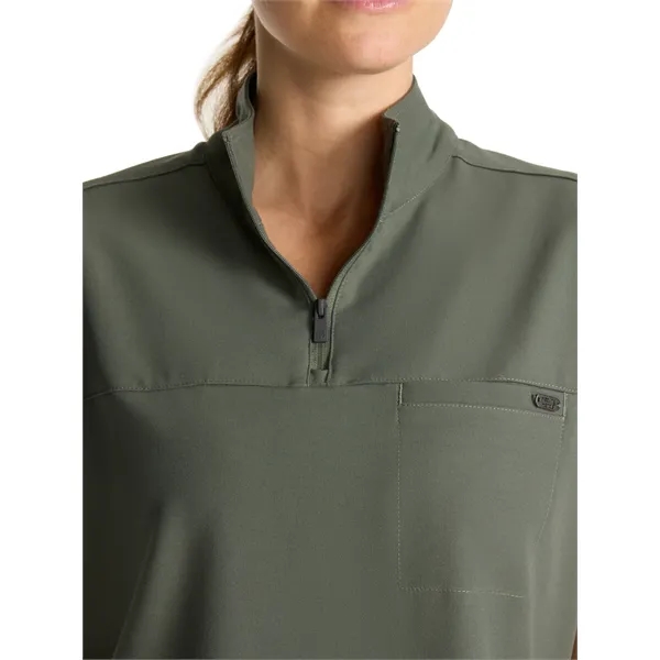 Healing Hands - HH Quest - Women's 1-Pocket Partial Zip Top... from ASI 86018 Scrub Authority