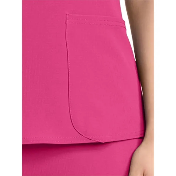 Med Couture - AMP - Women's 3-Pocket Square Neck Scrub Top... from ASI 86018 Scrub Authority