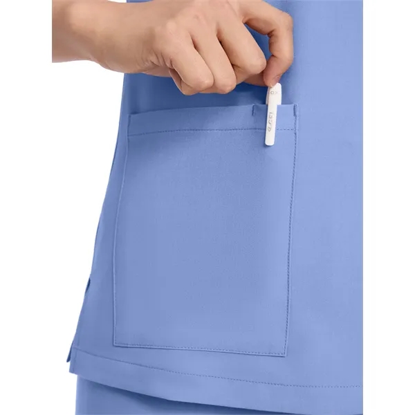 Healing Hands - HH Quest - Women's 3-Pocket Y-Neck Top... from ASI 86018 Scrub Authority