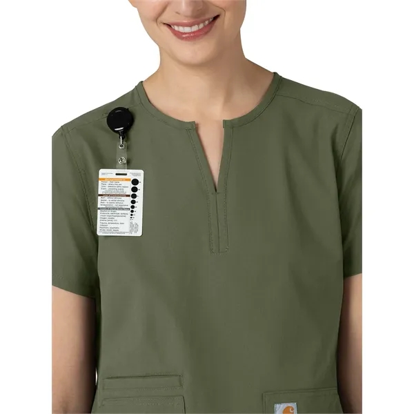 Carhartt Scrubs - Force Essentials - Women's Three-Pocket...... from ASI 86018 Scrub Authority / Uniform Stores