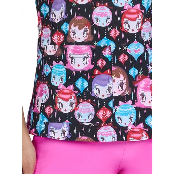 Artist Series - Women's Two-Pocket Print Top... from ASI 86018 Scrub Authority