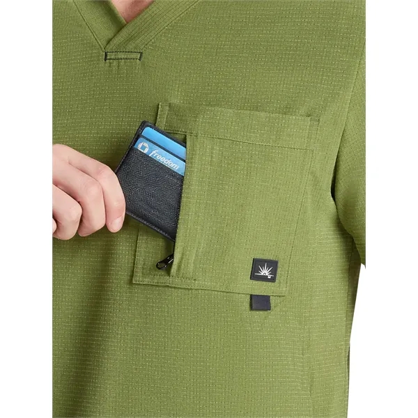 Solis - Men's Four-Pocket Scrub Top... from ASI 86018 Scrub Authority / Uniform Stores