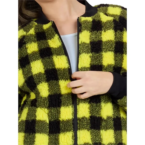 Smiley World - Women's Four-Pocket Reversible Jacket... from ASI 86018 Scrub Authority