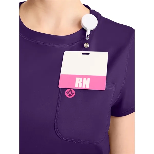 Med Couture - MC AMP KNIT - Women's 2-Pocket Crew Neck... from ASI 86018 Scrub Authority