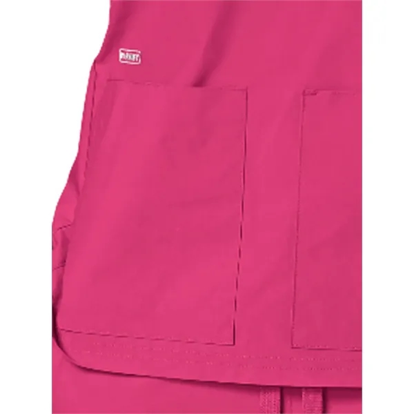 Parkley ABC - Women's Two-Pocket CRESSY V-Neck Top... from ASI 86018 Scrub Authority