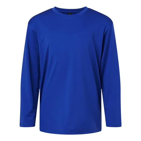 AllPro Pro-Lock Youth Performance Long Sleeve T-Shirt... from ASI 84358 S&S Activewear