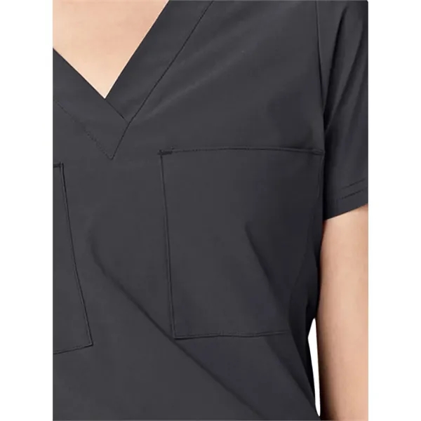 Parkley ABC - Women's Two-Pocket Tuck Band VALENCIA V-Nec...... from ASI 86018 Scrub Authority