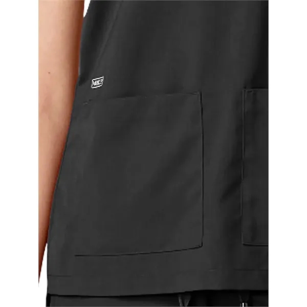 Parkley ABC - Women's Two-Pocket TESS Mandarin Mock Wrap Top... from ASI 86018 Scrub Authority