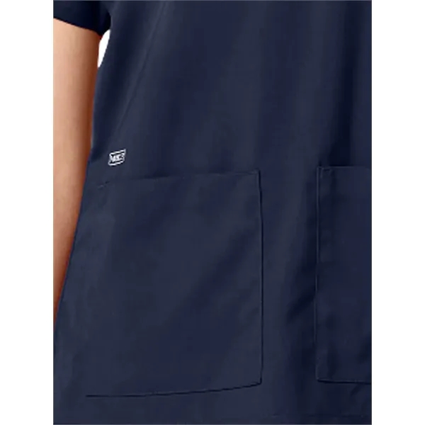 Parkley ABC - Women's Two-Pocket TESS Mandarin Mock Wrap Top... from ASI 86018 Scrub Authority