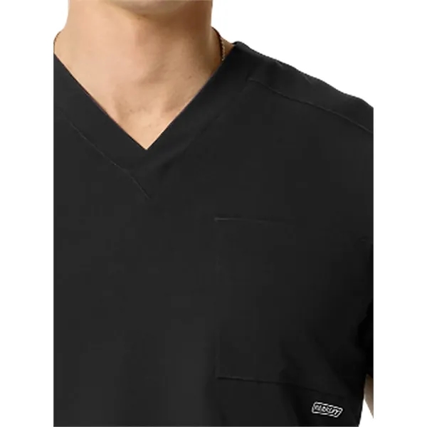 Parkley ABC - Men's One-Pocket SANTIAGO Basic V-Neck Top... from ASI 86018 Scrub Authority