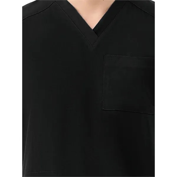 Parkley Quantum - Men's Three-Pocket RYDER V-Neck Scrub Top... from ASI 86018 Scrub Authority