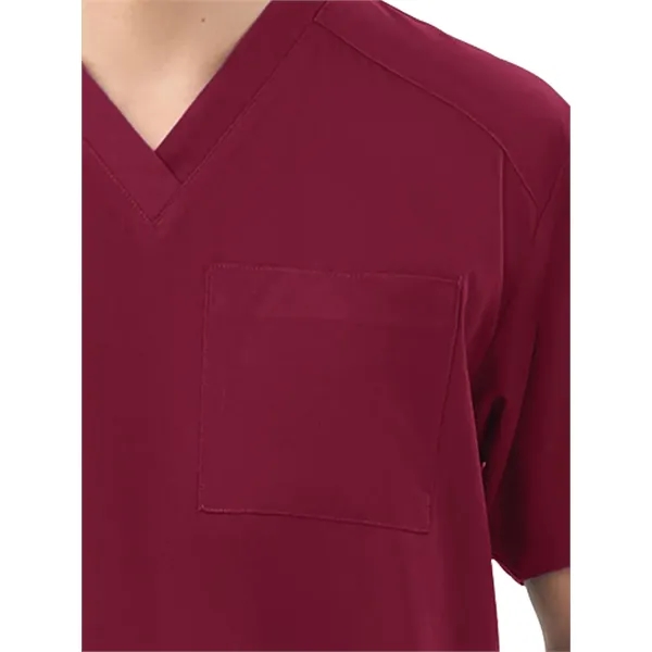 Parkley Quantum - Men's Three-Pocket RYDER V-Neck Scrub Top... from ASI 86018 Scrub Authority