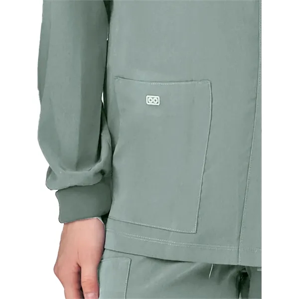 Parkley Quantum - Women's Two-Pocket CELESTE Snap Front J...... from ASI 86018 Scrub Authority