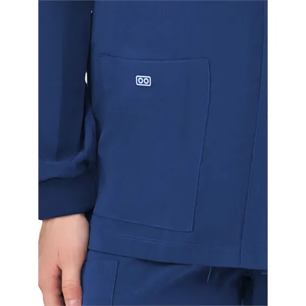 Parkley Quantum - Women's Two-Pocket CELESTE Snap Front J...... from ASI 86018 Scrub Authority