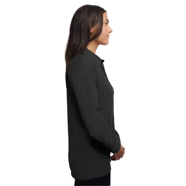 Blue Generation - Women's Pocketless Long Sleeve Poplin S...... from ASI 86018 Scrub Authority