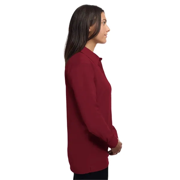 Blue Generation - Women's Pocketless Long Sleeve Poplin S...... from ASI 86018 Scrub Authority