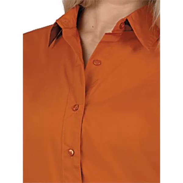 Blue Generation - Women's Pocketless Long Sleeve Poplin S...... from ASI 86018 Scrub Authority
