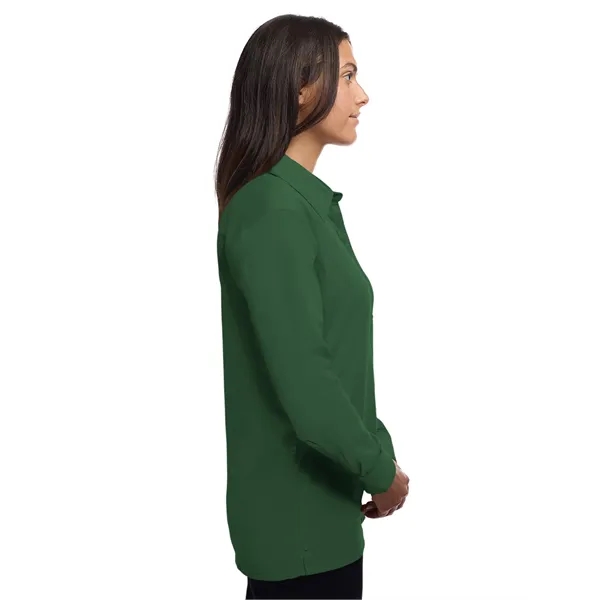 Blue Generation - Women's Pocketless Long Sleeve Poplin S...... from ASI 86018 Scrub Authority