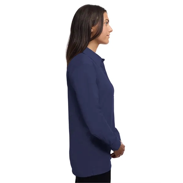 Blue Generation - Women's Pocketless Long Sleeve Poplin S...... from ASI 86018 Scrub Authority