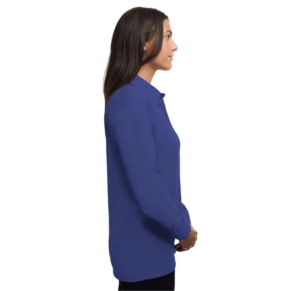 Blue Generation - Women's Pocketless Long Sleeve Poplin S...... from ASI 86018 Scrub Authority