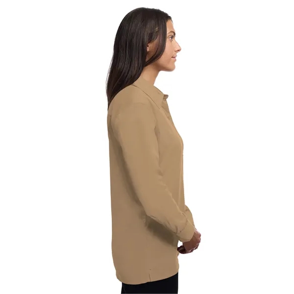 Blue Generation - Women's Pocketless Long Sleeve Poplin S...... from ASI 86018 Scrub Authority