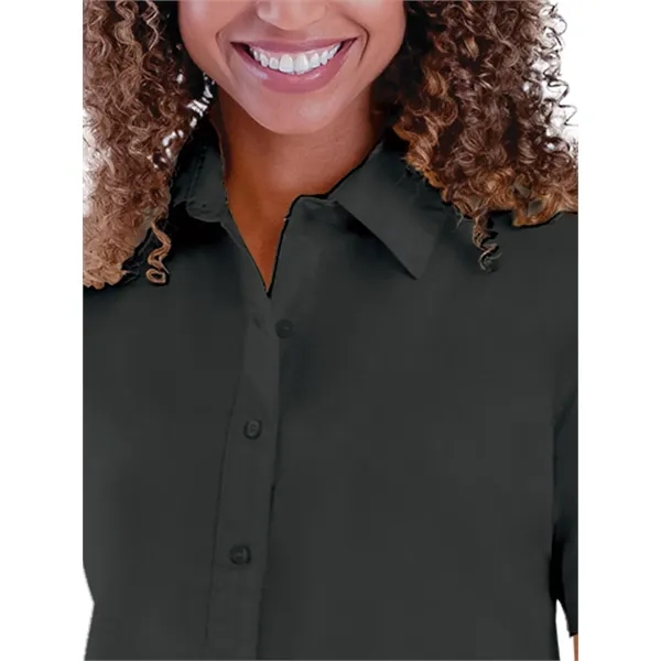 Blue Generation - Women's Pocketless Short Sleeve Poplin ...... from ASI 86018 Scrub Authority