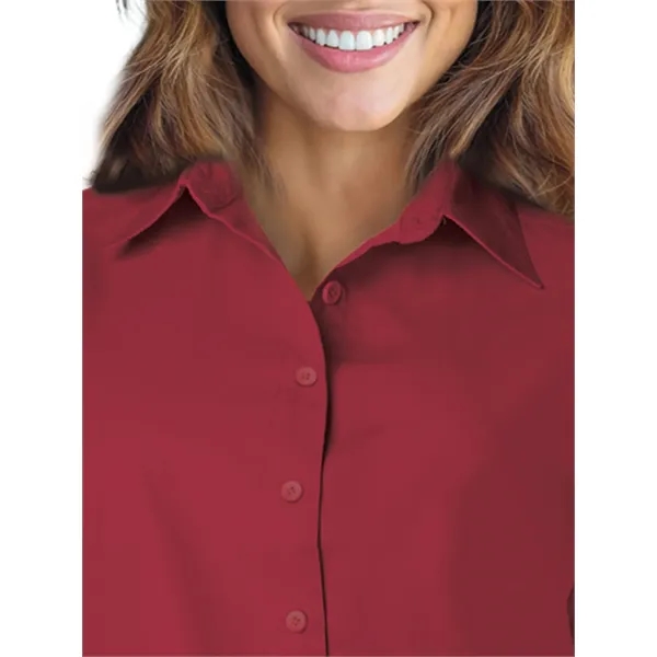 Blue Generation - Women's Pocketless Short Sleeve Poplin ...... from ASI 86018 Scrub Authority