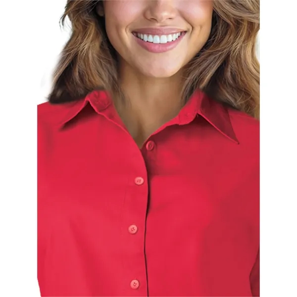 Blue Generation - Women's Pocketless Short Sleeve Poplin ...... from ASI 86018 Scrub Authority