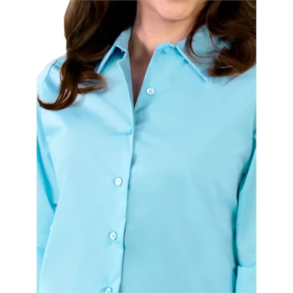 Blue Generation - Women's Pocketless 3/4-Sleeve Stretch P...... from ASI 86018 Scrub Authority