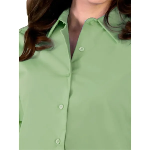 Blue Generation - Women's Pocketless 3/4-Sleeve Stretch P...... from ASI 86018 Scrub Authority