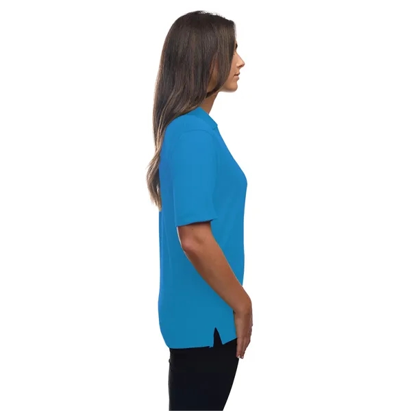 Blue Generation - Women's Pocketless Wicking V-Neck Polo... from ASI 86018 Scrub Authority