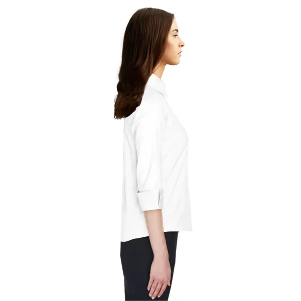 Blue Generation - Women's Pocketless 3/4-Sleeve Poplin Shirt... from ASI 86018 Scrub Authority