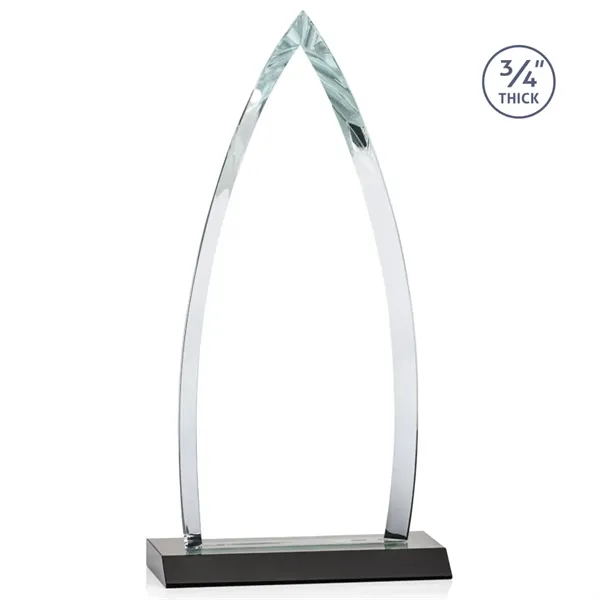 The striking Shildon Award is a 3/4" thick Starfire arrowhead with... from ASI 84592 St Regis Group / St Regis