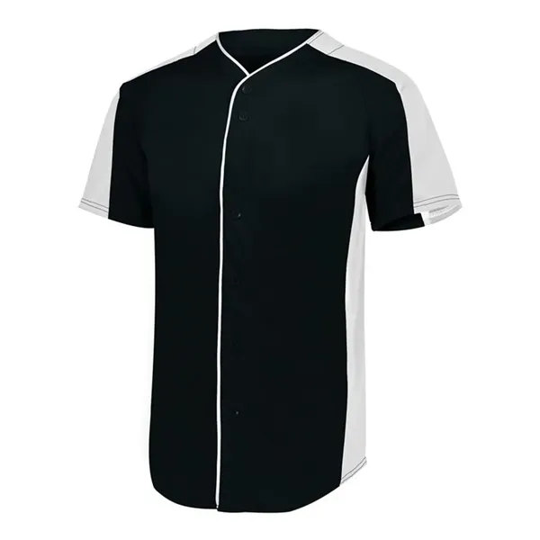 Youth Full Button Baseball Jersey... from ASI 84358 S&S Activewear