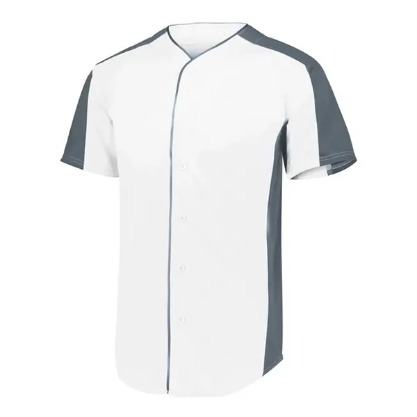 Youth Full Button Baseball Jersey... from ASI 84358 S&S Activewear