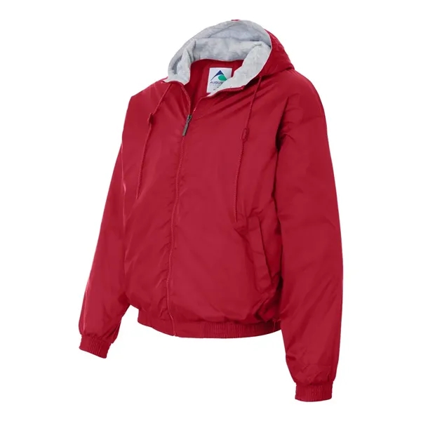 Hooded fleece-lined jacket. Blank product.... from ASI 84358 S&S Activewear