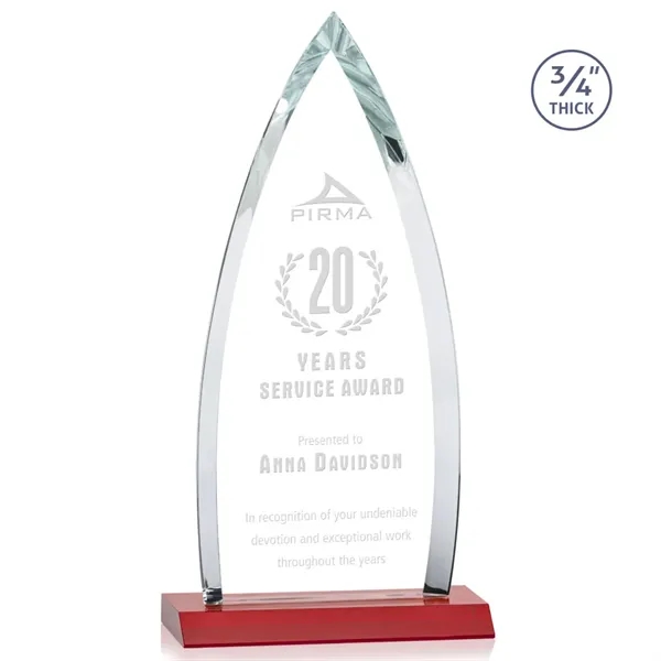 The striking Shildon Award is a 3/4" thick Starfire arrowhead with... from ASI 84592 St Regis Group / St Regis