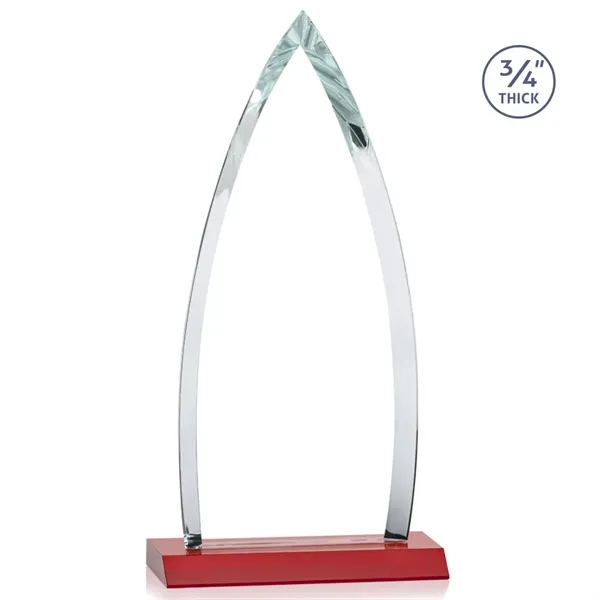 The striking Shildon Award is a 3/4" thick Starfire arrowhead with... from ASI 84592 St Regis Group / St Regis