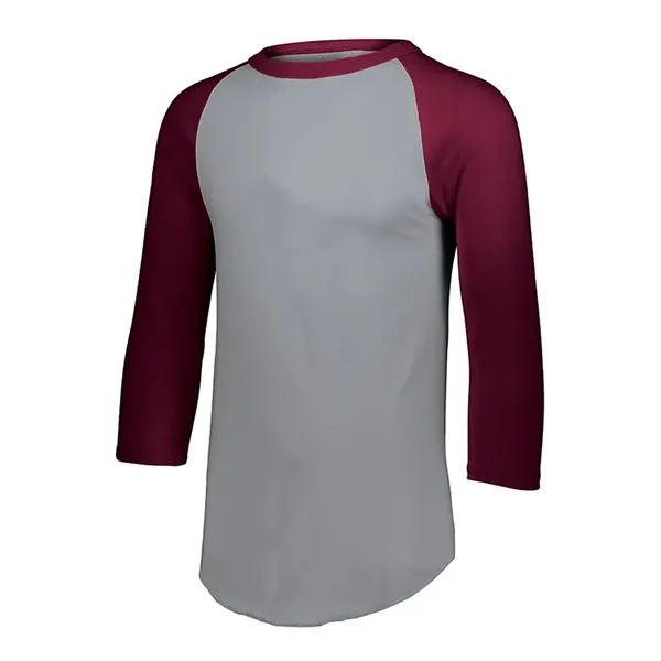 Youth Three-Quarter Sleeve Baseball Jersey... from ASI 84358 S&S Activewear