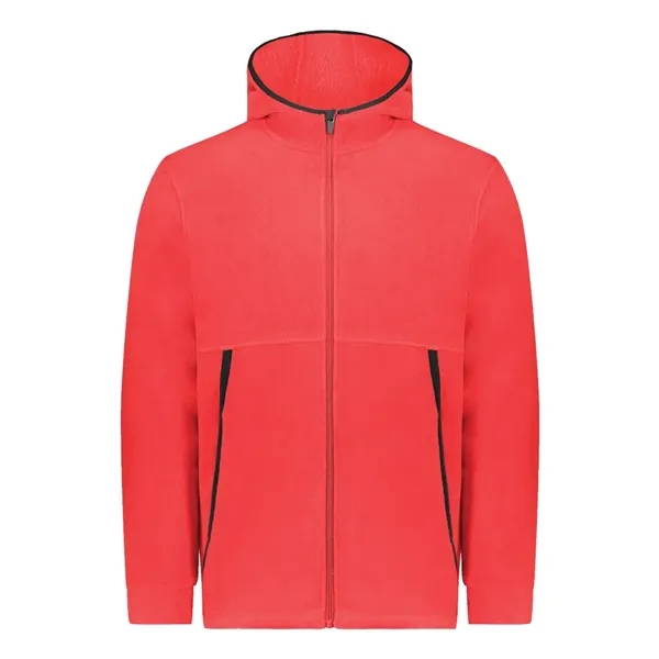 Augusta Sportswear Polar Fleece Hooded Full-Zip Jacket... from ASI 84358 S&S Activewear