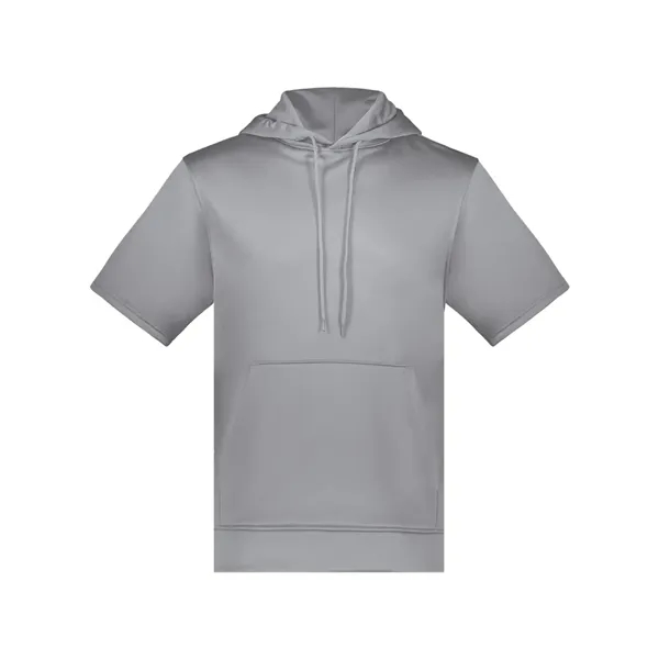 Augusta Sportswear Fleece Short Sleeve Hooded Pullover... from ASI 84358 S&S Activewear