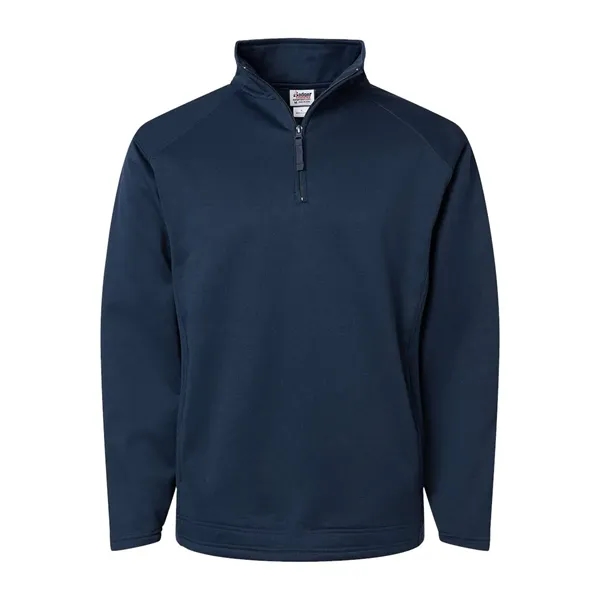 Adult quarter-zip mockneck, blank.... from ASI 84358 S&S Activewear