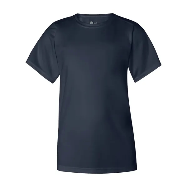 Youth short sleeve t-shirt with sport shoulders. Blank product.... from ASI 84358 S&S Activewear