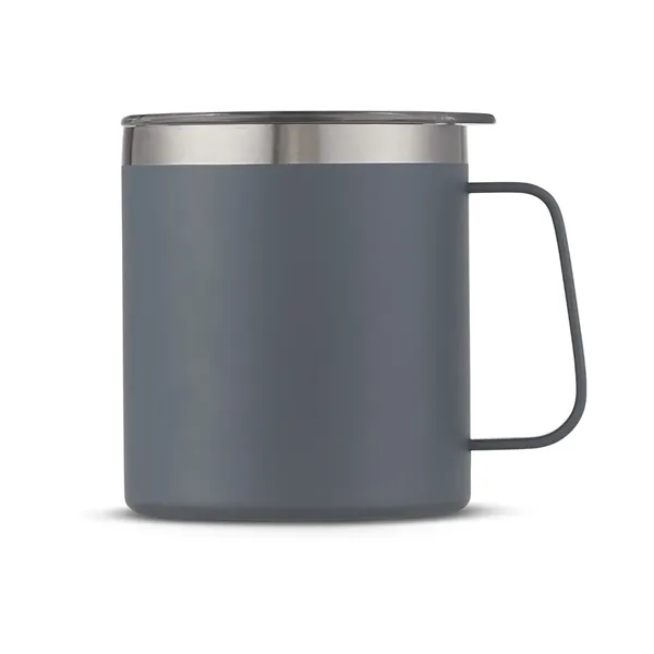 15-ounce camp cup with double-wall insulation, a lid, and a welded... from ASI 79530 Prime Line