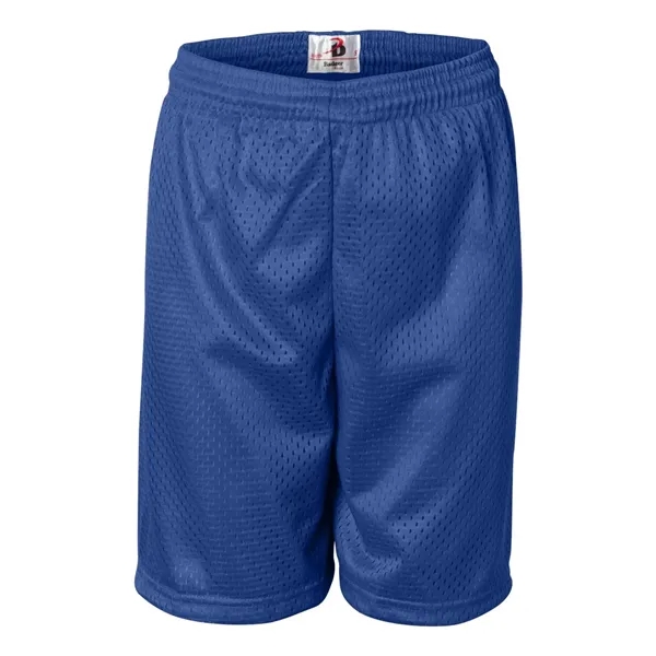 Youth, 6" inseam pro mesh shorts. 6.0 oz. 100% polyester mesh.... from ASI 84358 S&S Activewear